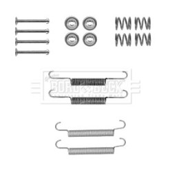 Brake Shoe Accessory Kit BORG & BECK BBK6206 for HYUNDAI