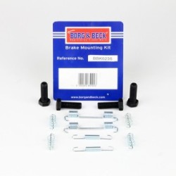 Brake Shoe Accessory Kit BORG & BECK BBK6235 for MERCEDES