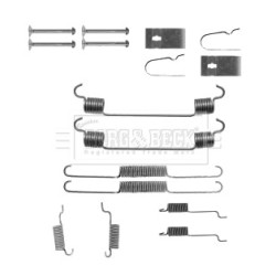 Brake Shoe Accessory Kit BORG & BECK BBK6243 for MAZDA 323