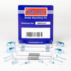 Brake Shoe Accessory Kit BORG & BECK BBK6243 for MAZDA 323