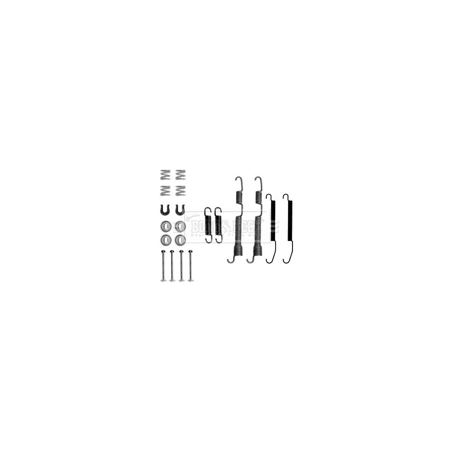 Brake Shoe Accessory Kit BORG & BECK BBK6246 for MITSUBISHI