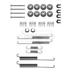 Brake Shoe Accessory Kit BORG & BECK BBK6254 for MITSUBISHI L200