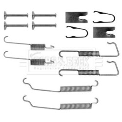 Brake Shoe Accessory Kit BORG & BECK BBK6256 for MERCEDES A-CLASS