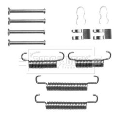 Brake Shoe Accessory Kit BORG & BECK BBK6278 for IVECO DAILY