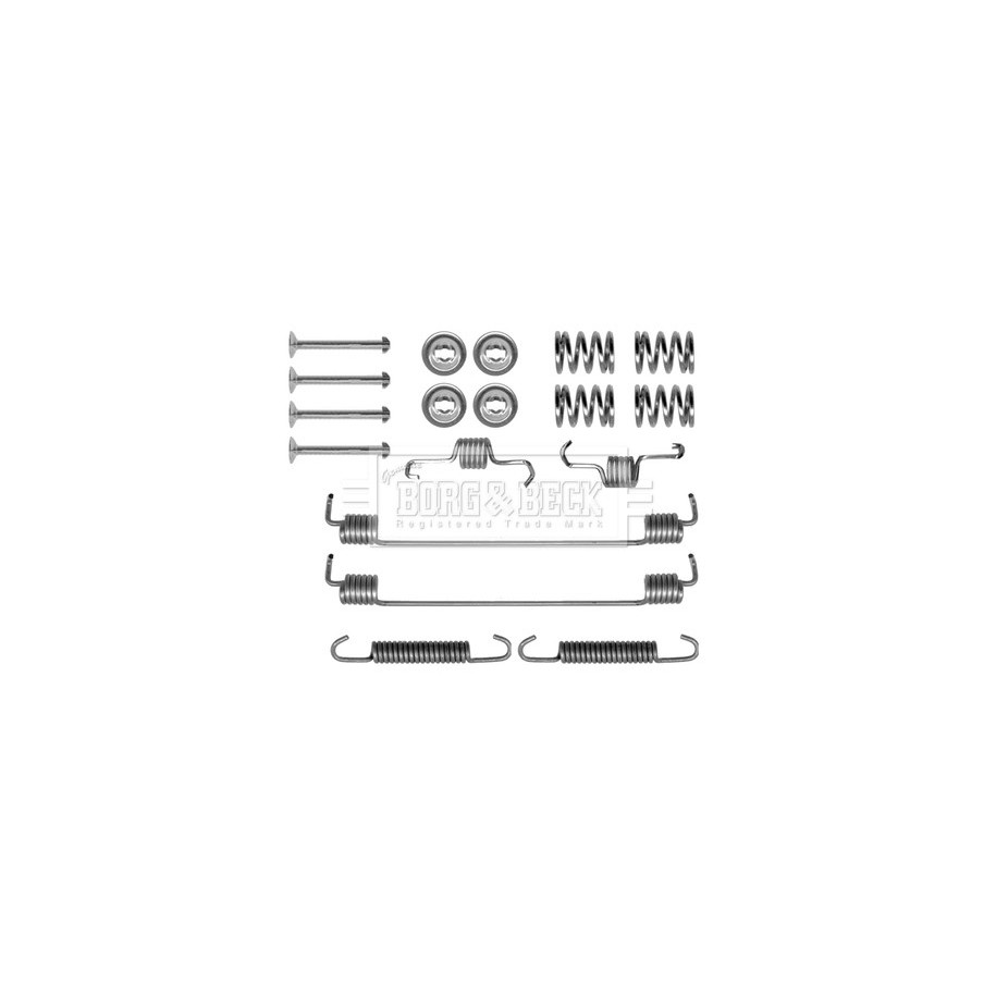 Brake Shoe Accessory Kit BORG & BECK BBK6292 for DACIA