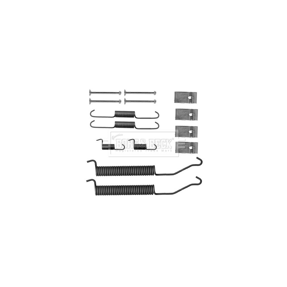 Brake Shoe Accessory Kit BORG & BECK BBK6298 for FORD