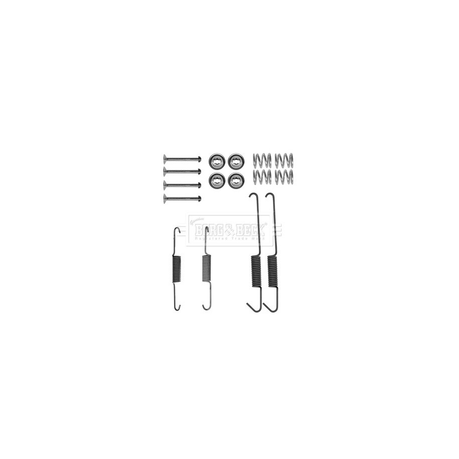 Brake Shoe Accessory Kit BORG & BECK BBK6301 for SUZUKI