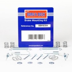 Brake Shoe Accessory Kit BORG & BECK BBK6304 for HYUNDAI