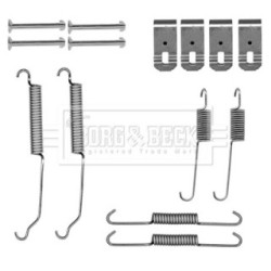 Brake Shoe Accessory Kit BORG & BECK BBK6309 for MAZDA 2