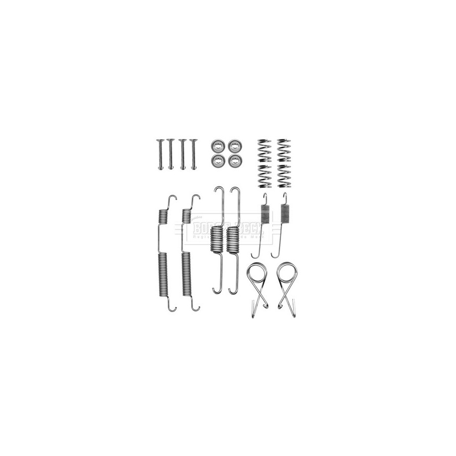 Brake Shoe Accessory Kit BORG & BECK BBK6311