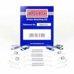 Brake Shoe Accessory Kit BORG & BECK BBK6321 for HONDA CR-V