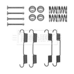 Brake Shoe Accessory Kit BORG & BECK BBK6323 for NISSAN MURANO