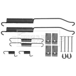 Brake Shoe Accessory Kit BORG & BECK BBK6338 for NISSAN NAVARA