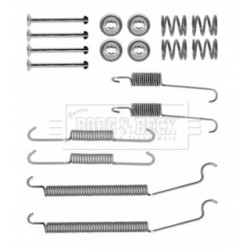 Brake Shoe Accessory Kit BORG & BECK BBK6341 for RENAULT TWINGO