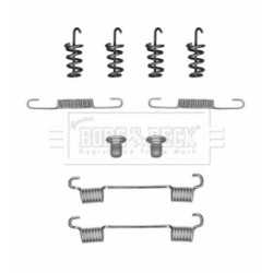 Brake Shoe Accessory Kit BORG & BECK BBK6352 for MERCEDES S-CLASS