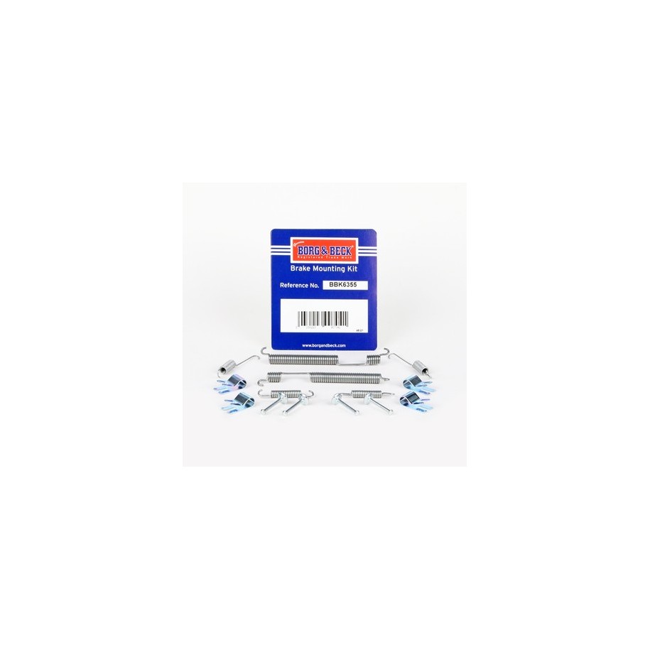 Brake Shoe Accessory Kit BORG & BECK BBK6355 for SEAT