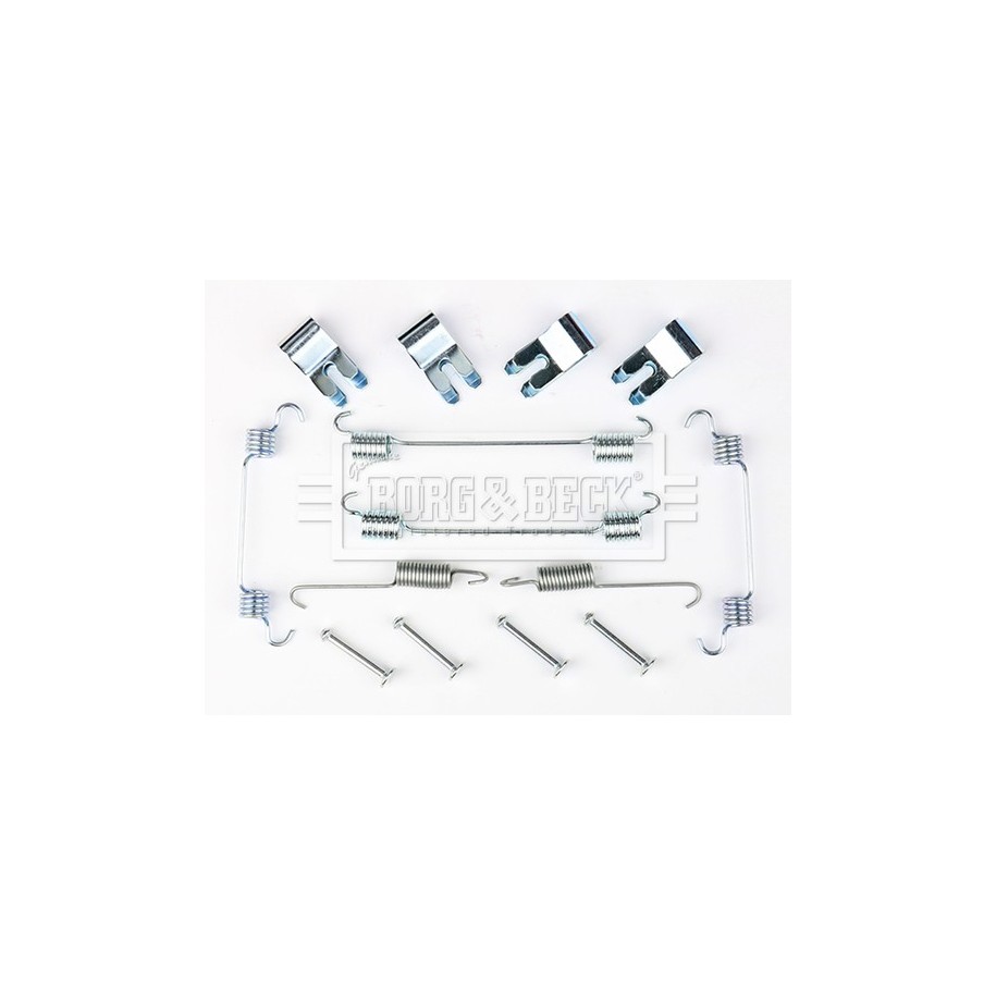 Brake Shoe Accessory Kit BORG & BECK BBK6357 for NISSAN MICRA