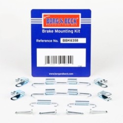 Brake Shoe Accessory Kit BORG & BECK BBK6358 for KIA SORENTO