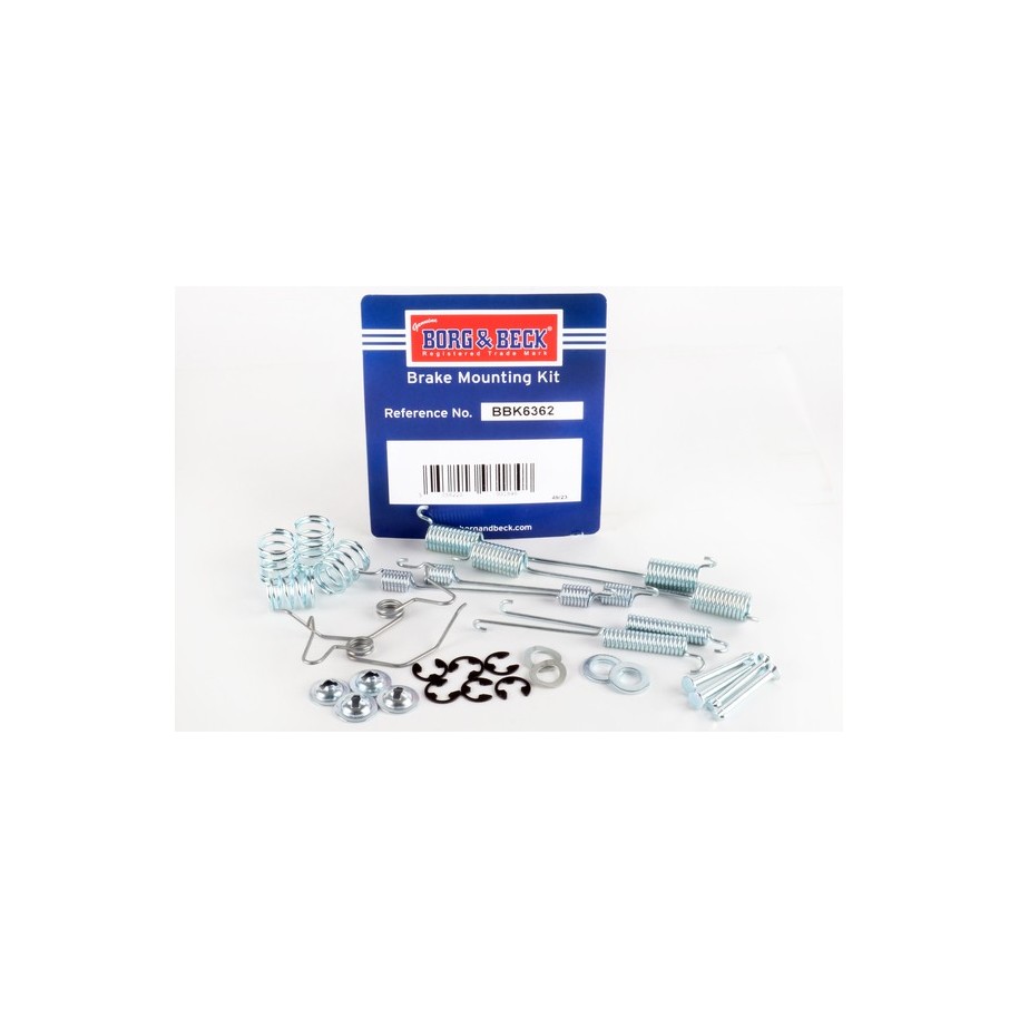 Brake Shoe Accessory Kit BORG & BECK BBK6362 for FORD
