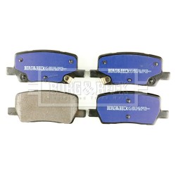 Brake Pad Set BORG & BECK BBP2925 for TESLA MODEL S