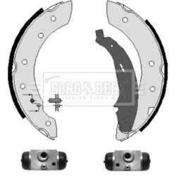 Brake Shoe Set BORG & BECK BBS1076K for CITROEN