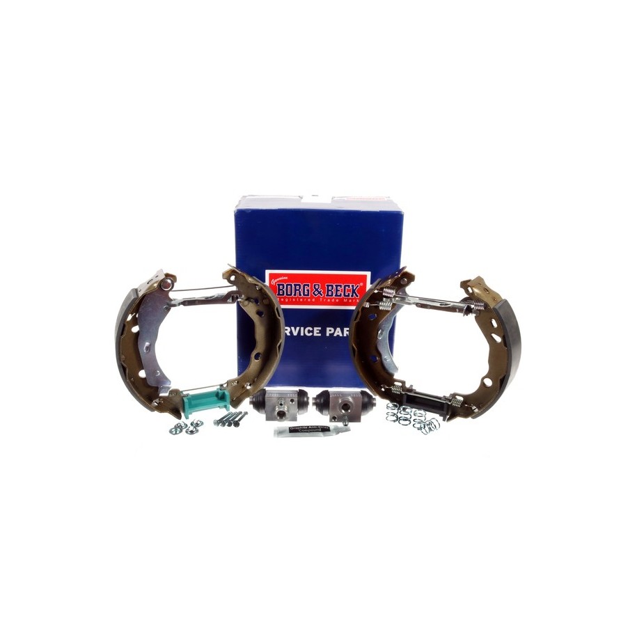 Brake Shoe Set BORG & BECK BBS1154K for CITROEN C3