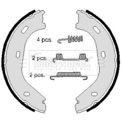 Brake Shoe Set BORG & BECK BBS6070 for MERCEDES OE 0004200620