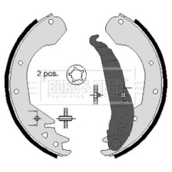 Brake Shoe Set BORG & BECK BBS6215 for BEDFORD