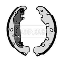 Brake Shoe Set BORG & BECK BBS6320 for FORD