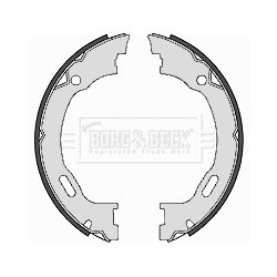 Brake Shoe Set BORG & BECK BBS6363 for CHRYSLER
