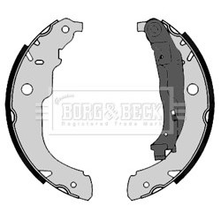 Brake Shoe Set BORG & BECK BBS6366 for CITROEN