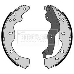 Brake Shoe Set BORG & BECK BBS6377 for FIAT