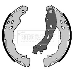 Brake Shoe Set BORG & BECK BBS6467 for CITROEN