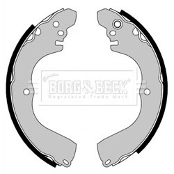 Brake Shoe Set BORG & BECK BBS6484 for MITSUBISHI PAJERO