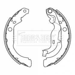 Brake Shoe Set BORG & BECK BBS6507 for DACIA DUSTER OE 440605238R