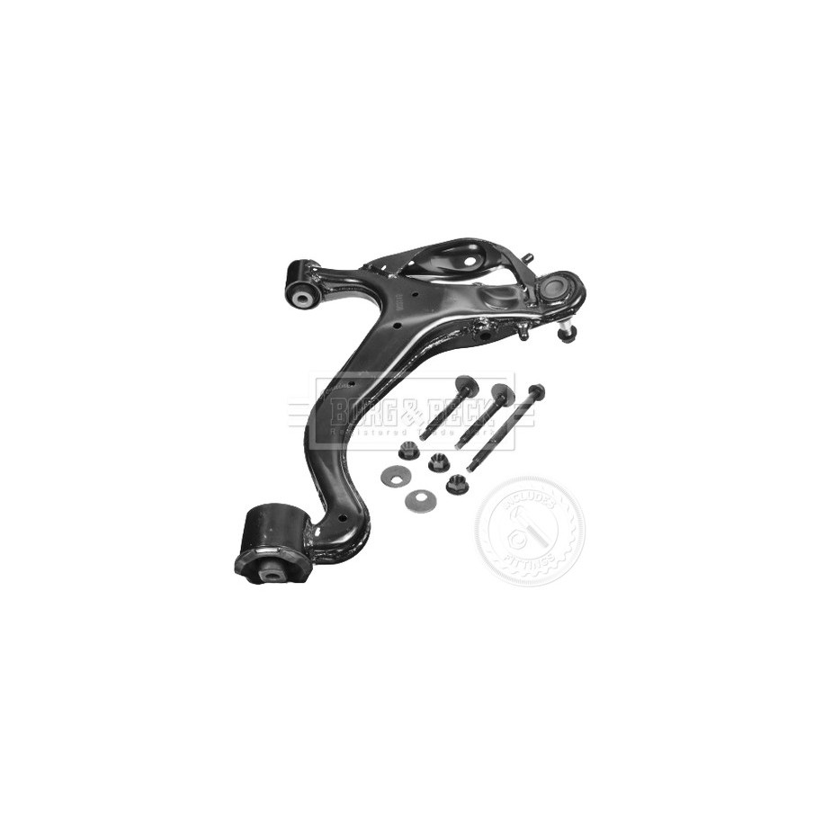 Control Trailing Arm BORG & BECK BCA6656 for LAND ROVER DISCOVERY
