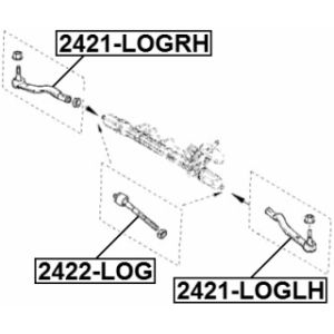 Inner Tie Rod - FEBEST 2422LOG