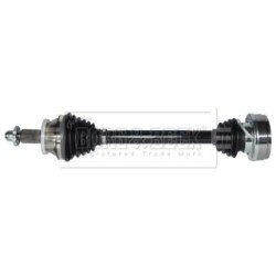 Driveshaft (cv Axle) BORG & BECK BDS1407 for VW FOX