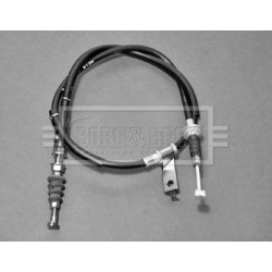 Handbrake Cable (mt) BORG & BECK BKB2082 for MAZDA MX-5 OE NC1044410A