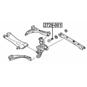 Camber Correction Screw - FEBEST 2729001
