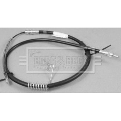 Handbrake Cable (mt) BORG & BECK BKB2748 for FORD TRANSIT OE 1494893