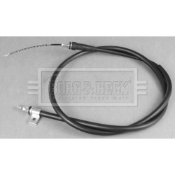 Handbrake Cable (mt) BORG & BECK BKB2912 for NISSAN NOTE OE 365309U00A