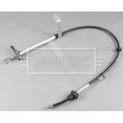 Clutch Cable BORG & BECK BKC1500 for HYUNDAI i10 OE 415100X911