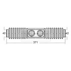 Steering Rack Boot BORG & BECK BSG3161 for LADA SAMARA