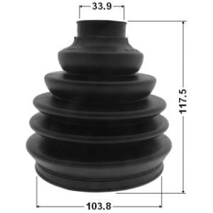Bellow Drive Shaft - FEBEST 2917PRRIIIR