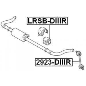 Link Coupling Rod Stabiliser Bar - FEBEST 2923DIIIR