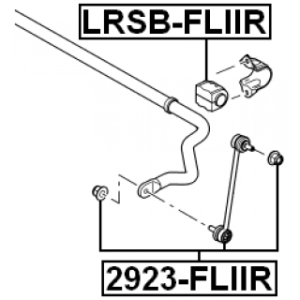 Link Coupling Rod Stabiliser Bar - FEBEST 2923FLIIR