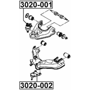 Ball Joint - FEBEST 3020002