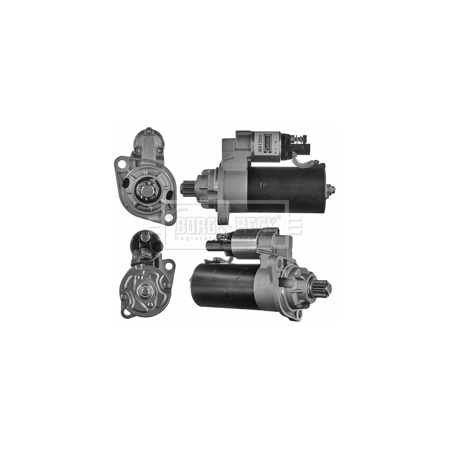 Starter Motor BORG & BECK BST2039 for VW MULTIVAN