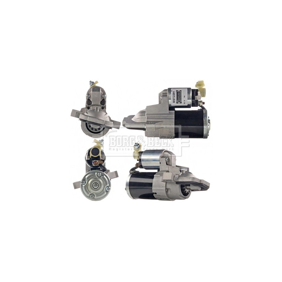 Starter Motor BORG & BECK BST2291 for MAZDA MX-5